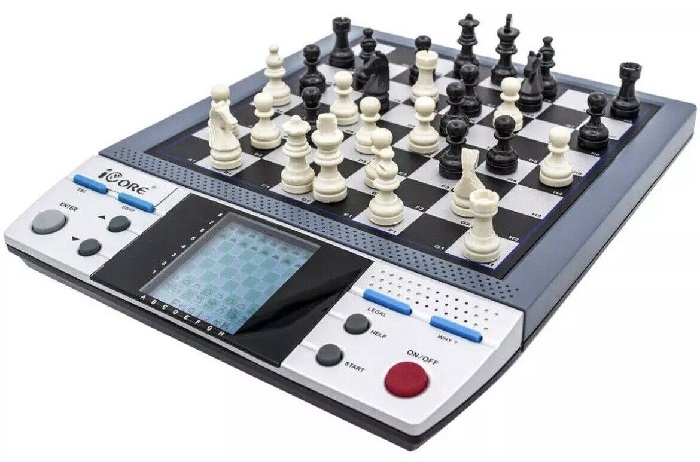 Electronic Icore Chess Set Talking Chess Board Games Galleria Rodeo