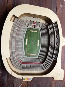 Georgia Bulldogs Sanford Stadium Replica