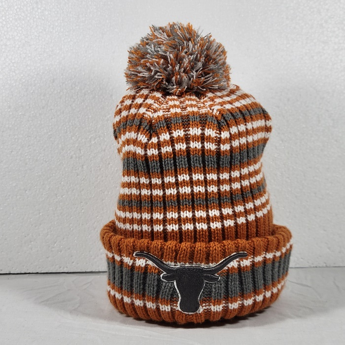 Texas Longhorns Winter Pom Pom Hat