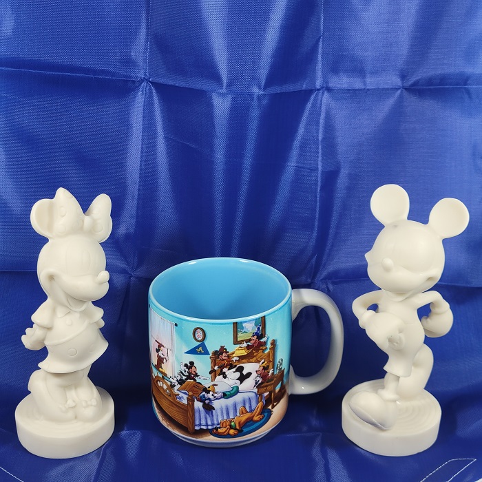 Disney Through the Years Coffee Mug with Mickey and Minnie