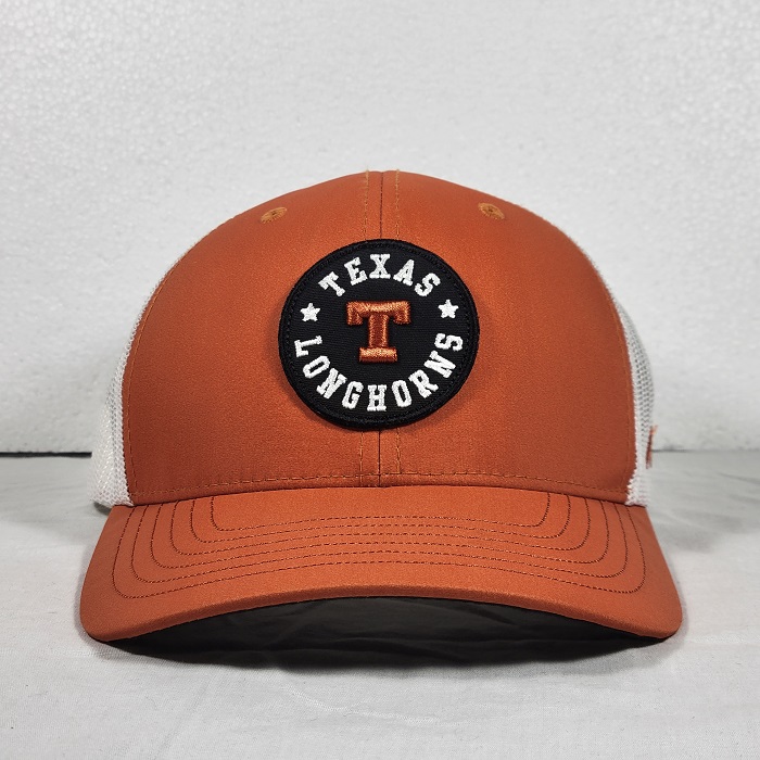 Hooey University of Texas Longhorns Orange White Mesh Snap Back Hat