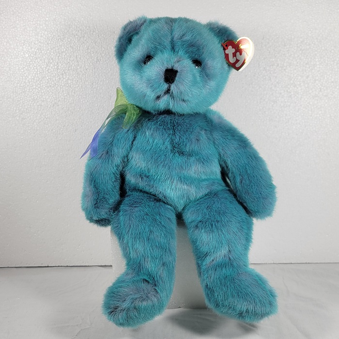 Ty Beanie Baby Classic LAGOON the Teddy Bear 14 inch 2001