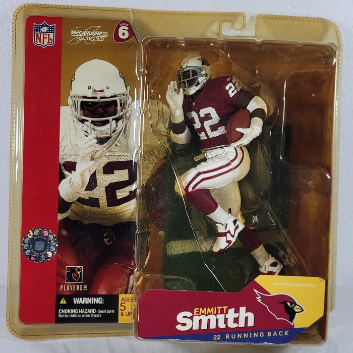 Emmitt Smith #22 Arizona Cardinals Series 6 Sportspicks McFarlane