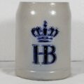 HB Stoneware German Beer Mug .5 Liter