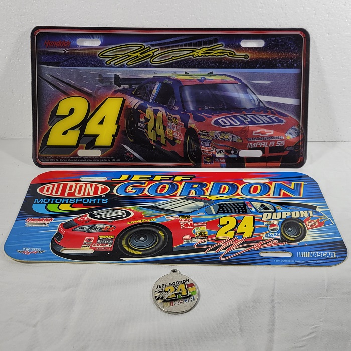 Jeff Gordon 2008 Hendrick Lenticular Plastic License Plate