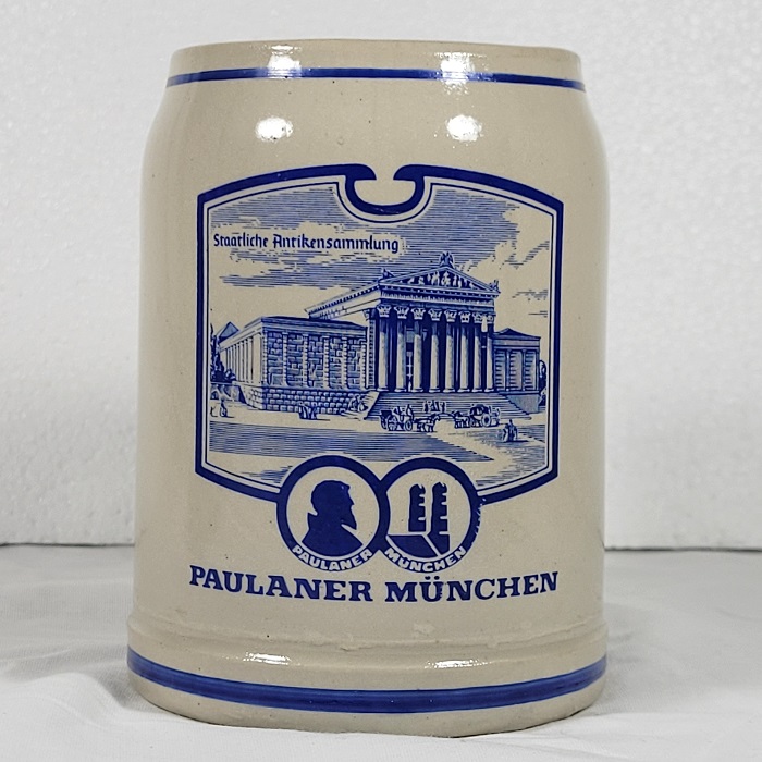 Paulaner Munchen German Stoneware Mug .5 Liter