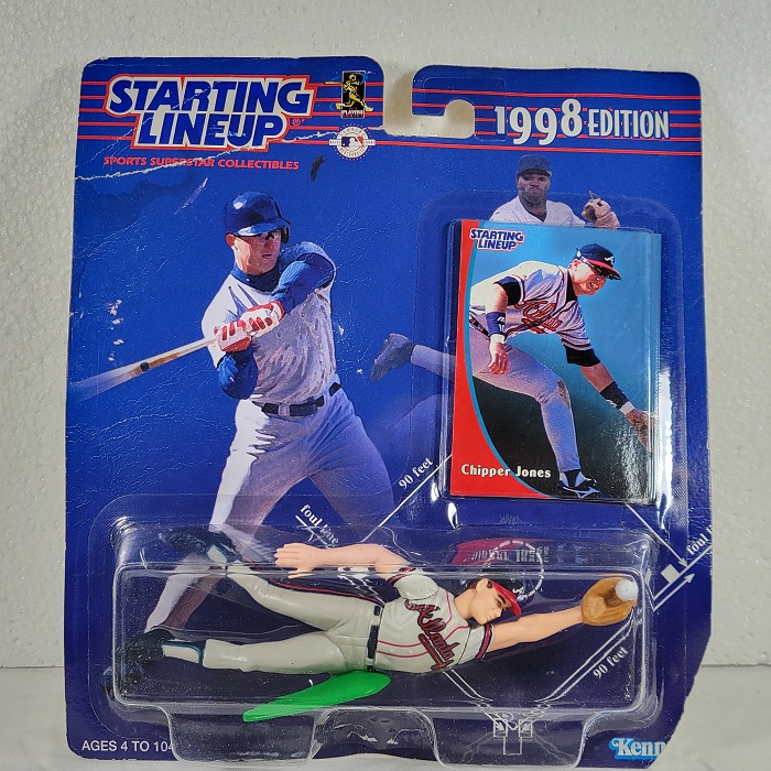 Chipper Jones Atlanta Braves Starting Lineup 1998 Edition Kenner