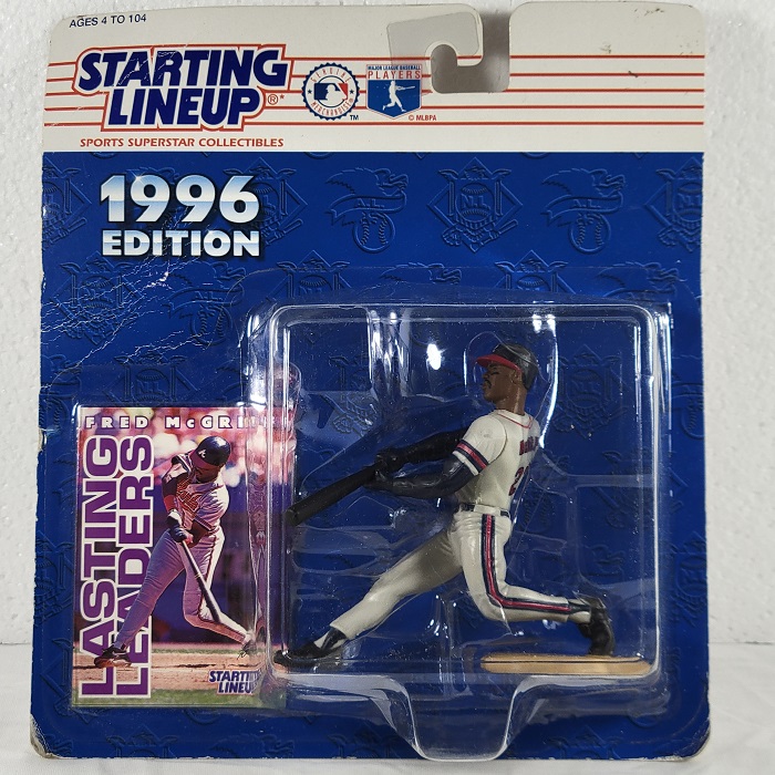 Fred McGriff #27 Atlanta Braves Starting Lineup 1996 Edition Lasting Leaders Kenner