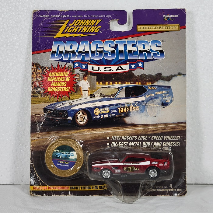 Johnny Lighting Dragsters USA Blue Max Raymond Beadle Die Cast