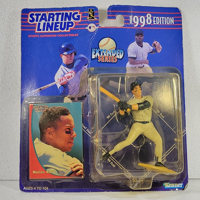 Moises Alou Houston Astros Starting Lineup 1998 Edition Extended Series Kenner