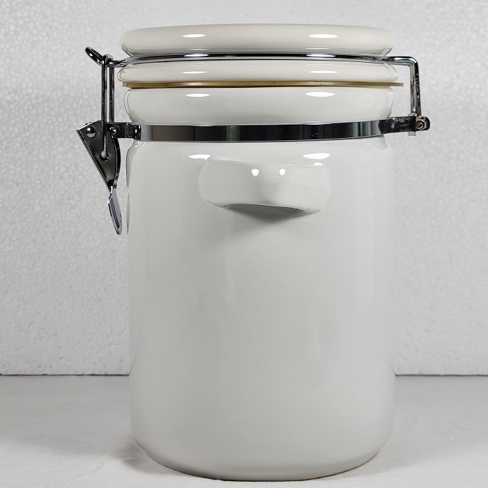 OGGI Ceramic Air Tight Lid Canister 7.5 Inches