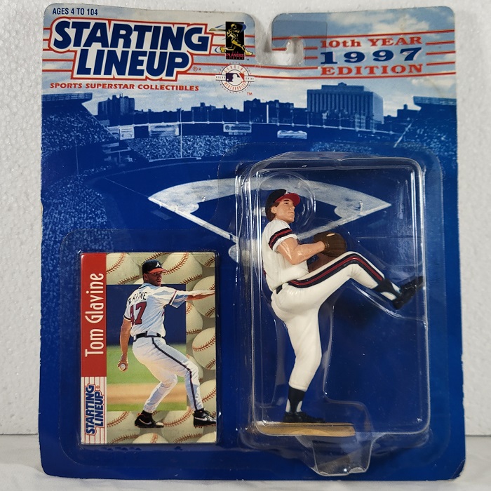 Tom Glavine #47 Atlanta Braves Starting Lineup 10th Year 1997 Edition Kenner