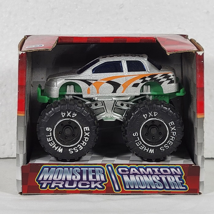 Turbo Wheels Mini Monster Truck Die Cast