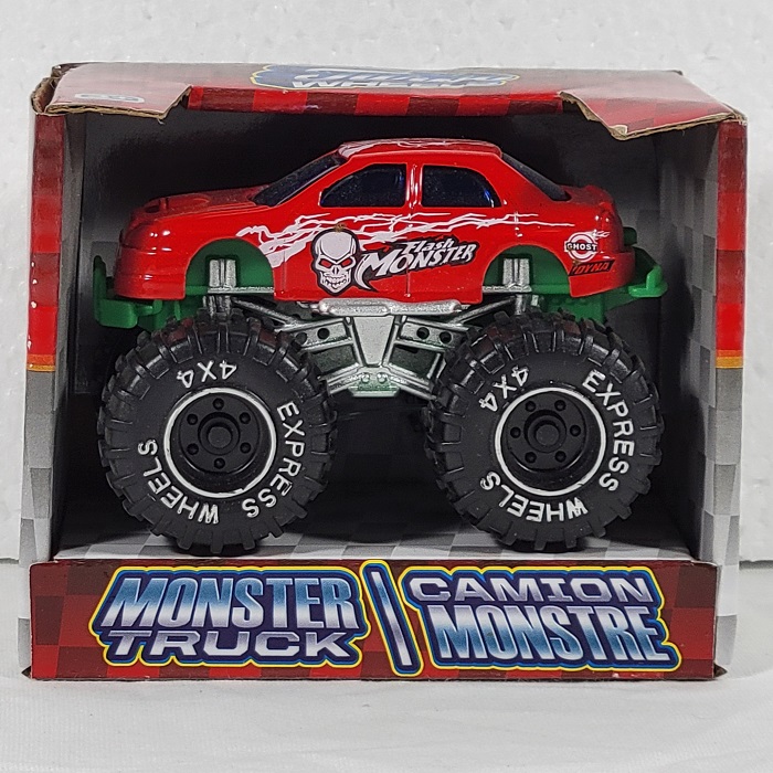 Turbo Wheels Mini Monster Truck Flash Monster Die Cast