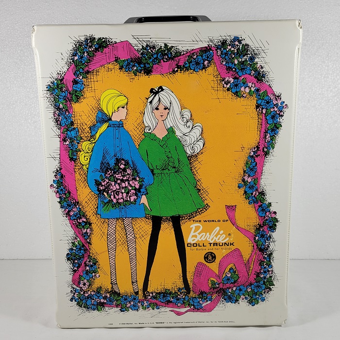 Barbie Doll Trunk Vintage Doll Storage Box 1968