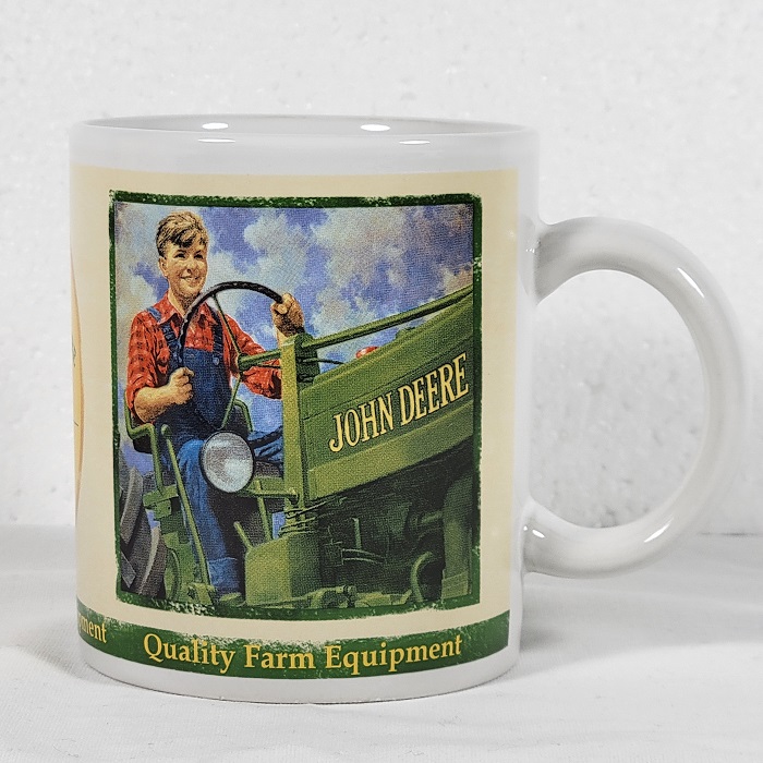 John Deere Tractor Coffee Mug 2005 Collector Series Moline Illinois