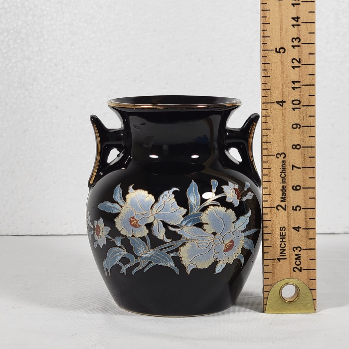 Mini Ceramic Vase Two Handles 4 Inches-16-Height - Copy