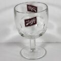 Schlitz Schooner Beer Glass Thunbprint Vintage