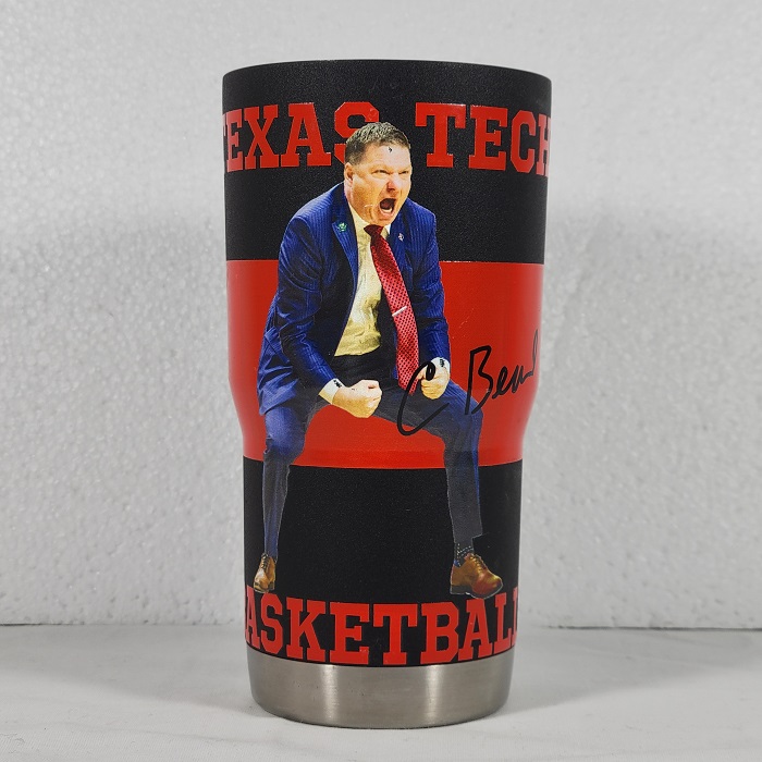 Texas Tech Basketball Tumbler