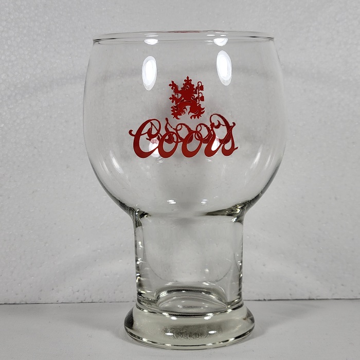 Vintage Coors Beer Glassware Large