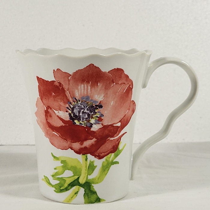 222 Fifth Anemone Red Coffee Cup Indonesia