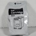 Black Ink Cartridge 62XL Sealed Compatible with HP