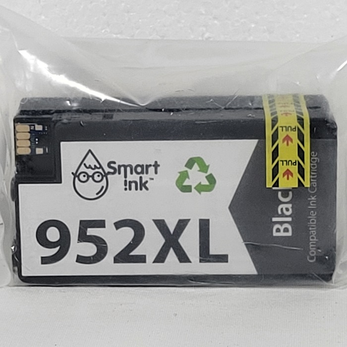 Black Ink Cartridge for 952XL Compatible with HP Smart Ink NO BOX Sealed