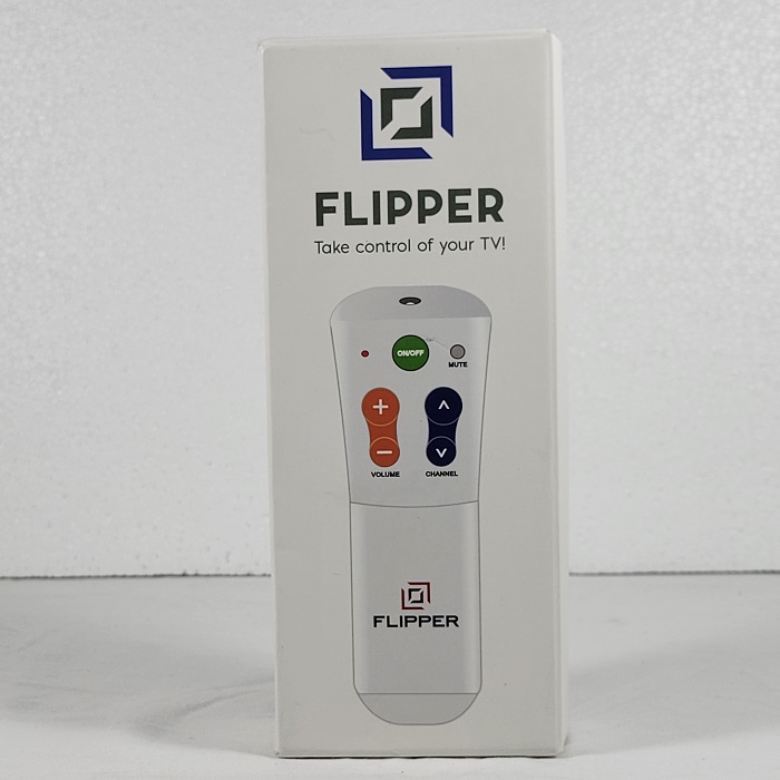 Flipper TV Remote Big Button Universal-Box Front