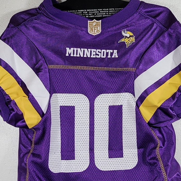 NFL Official Team Pet Wear Minnesota Vikings XXL