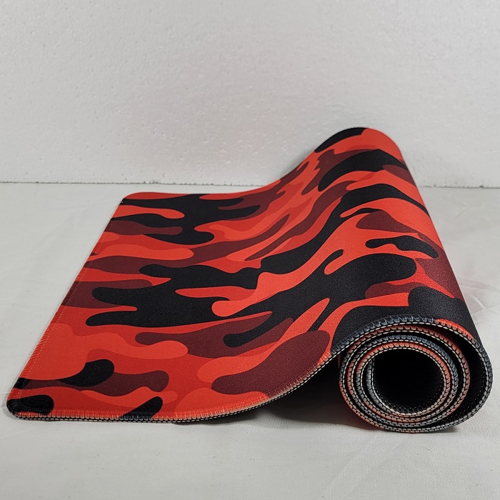 Gaming Mouse Pad CAMO Red Large