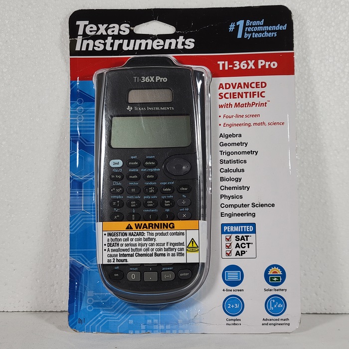 Texas Instruments TI-36X Pro Advanced Scientific Calculator