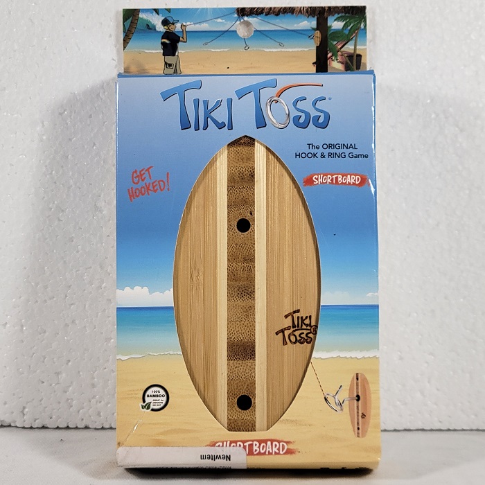 Tiki Toss Hook and Ring Toss Game Outdoor Fun for Parties