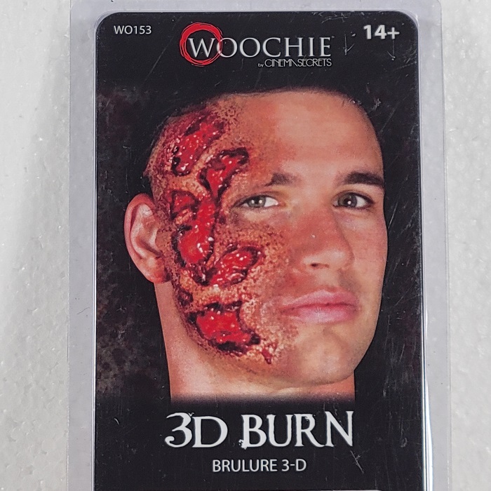 3D Burn Latex Appliance Woochie