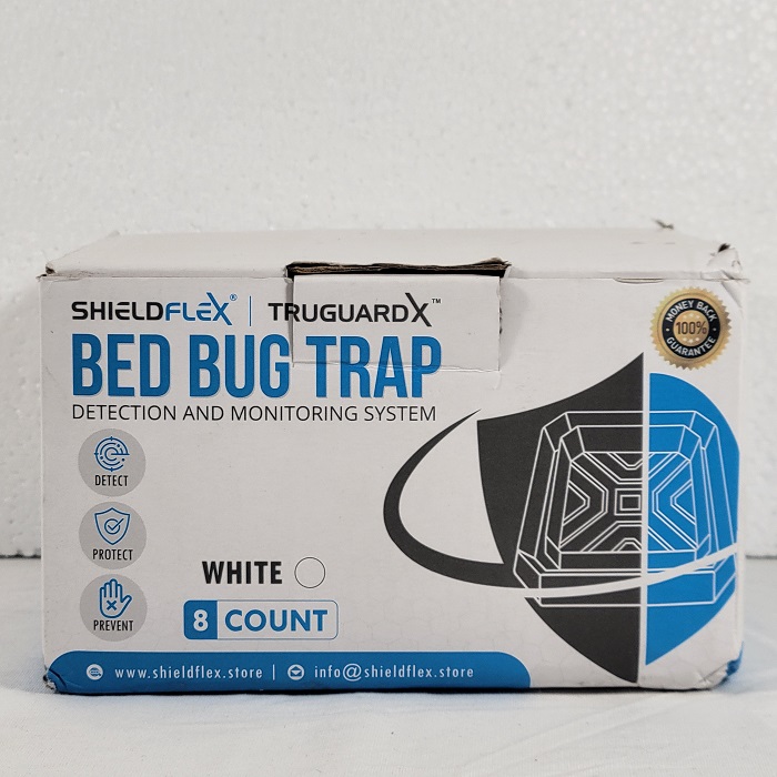 Bed Bug Trap Interceptors 8 Pack White TruGuard