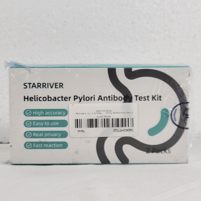 Helibacter Pylori Antibody Test Kit at Home 2 Pack